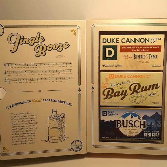 Duke Cannon to "Jingle Booze" gift  set. Christmas, Man, teen, Dad,bro,uncle. - Picture 2 of 7